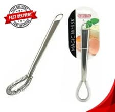 Image of Magic Whisk 20cm Stainless Steel | Mini Kitchen Mixer | Eggs, Sauces & Cream.