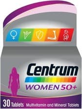 Image of Centrum Women 50+ Multivitamin & Mineral Tablets-30 Complete Multivitamin Tablet