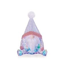 Image of Dream Gonk Christmas Decorations Sitting 100 White LED Santa Light 36cm RS05958