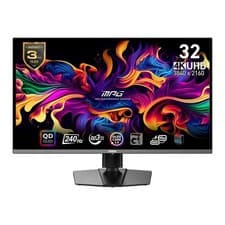 Image of 31.5" MSI 321URX QD-OLED Monitor, QD-OLED, 3840 x 2160, 240Hz, 0.03ms, Adaptive