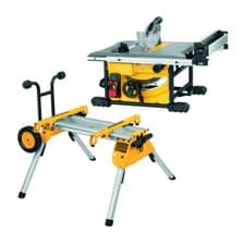 Image of Dewalt DWE7485 210mm Compact Table Saw 110V/1700W with DE7400 Stand
