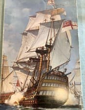 Image of Airfix HMS Victory Model Kit Series 9 09252-6, Vintage 1976 Kit