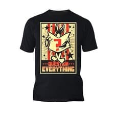 Image of Looney Tunes Bugs Bunny Splash Question Everything Official Men's T-Shirt