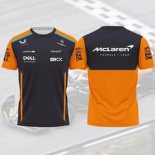 Image of Mclauren Formula 1 Team 3D Shirt, F1 McLaren Fans Shirt
