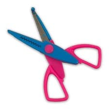 Image of Childrens Pinking Scissor Zig Zag Cut Craft Scissors Kids Scissors Crafts