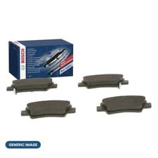 Image of BOSCH 0986494797 Brake Pad Set For Disc Rear Fits Audi A1 Seat Leon Skoda VW