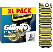 Image of Gillette ProShield Power Razor Blades Refills x8