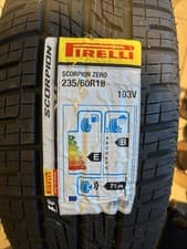 Image of 1x New unused Tyre Pirelli Scorpion zero 235/60 R18 103V 18 