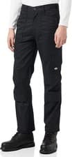 Image of Dickies, Men's Action Flex Trousers Multi-Pockets Regular Fit Black 33Wx32L