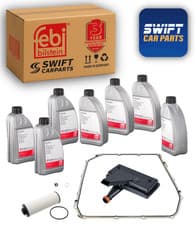 Image of FEBI 171783 Transmission Oil and Filter Service Kit Audi Porsche FEbi Bilstein