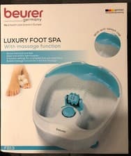 Image of Beurer Germany: Luxury Foot Spa with massage function