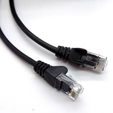 Image of RJ45 Cat5e Network LAN Cable Ethernet Patch Lead Fast Internet 0.25m- 50m Lot