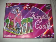 Image of brand new 3D fairytale castle puzzle jigsaw 3 + years fab gift 