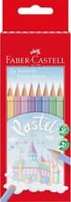 Image of Faber-Castell Colour pencils pastel hexagonal 10 box