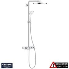 Image of Grohe Euphoria Chrome Smartcontrol System 310 Duo Shower System With Thermostat