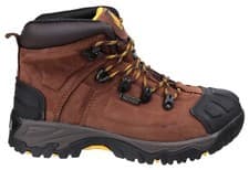 Image of Mens Safety Work Boots Amblers FS39 Brown Waterproof Steel Toe Cap Lace Up 6-15