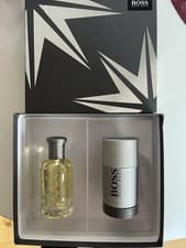 Image of Hugo Boss Bottled Eau de Toilette 50ml Spray + 75ml Deodorant Stick Gift Set New