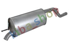 Image of EXHAUST SYSTEM REAR SILENCER FITS OPEL CORSA D CORSA E CORSA E/HATCHBACK