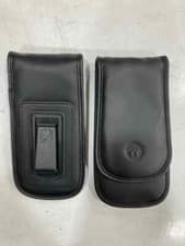 Image of 4 pack of Motorola Zebra Soft Leather Holster Belt Clip For MC55 MC65 MC67
