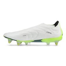 Image of ADIDAS COPA PURE + SG CRAZYRUSH - FOOTWEAR WHITE/CORE BLACK/LUCID Size 7uk