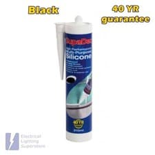 Image of General Multi Purpose Silicone Sealant C3 310ml Kitchen Bathroom Frame Exterior