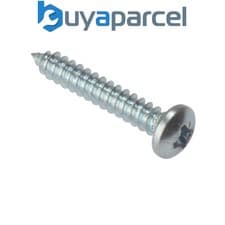 Image of ForgeFix STPP588ZP Self-Tapping Screw Pozi Compatible Pan Head ZP 5/8in x 8 Box