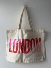 Image of Brand New - Accessorize Icon London Slogan Shopper Bag