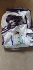 Image of Weatherbeeta Comfitec Essential Mesh Combo Neck 6'9 White/Purple New With Tags