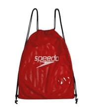 Image of Speedo Mesh Bag - Swimming Kit Bag - Pool Equipment - Red