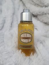 Image of L'Occitane Amande Almond Shower Oil Body Cleanser Travel Size 75 ml New
