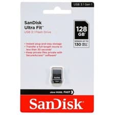 Image of SanDisk Ultra Fit 32GB 64GB 128GB 256GB 512GB USB 3.2 Memory Stick Flash Drive
