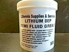 Image of Lithium semi fluid grease  EPL0 EP 0 Semi Fluid Lithium Grease - 500g  nlgi 0