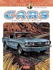 Image of Creative Haven Cars Coloring Book - 9780486821627