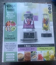 Image of Ninja Foodi Power Nutri Blender] 2-in-1 with Smart Torque & Auto-iQ - New