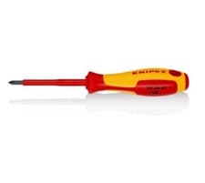 Image of Knipex 98 24 02 VDE Insulated Phillips Screwdriver PH2 x 100mm
