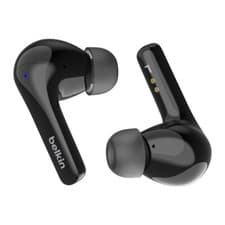 Image of Belkin SoundForm Motion - True NC Wireless Earbuds - IPX5 Waterproof - Black