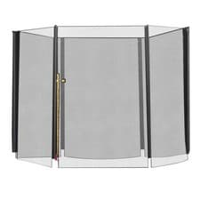 Image of HOMCOM 8ft Replacement Trampoline Safety Enclosure Net w/ 6 Poles