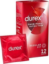 Image of Durex Thin Feel Ultra Thin Edition Latex Condoms (1 Pack of 12)