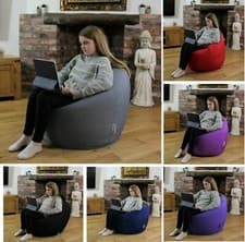 Image of Bean Bag Chair Gamer Beanbag Adult Outdoor Gaming Garden Big Arm Chair Large