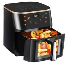 Image of 10L Large Air Fryer 1400W Low Fat Oil free Healthy Oven Frying Kitchen Cooker