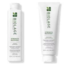 Image of Biolage Strength Recovery Shampoo 400ml & Conditioner 236ml