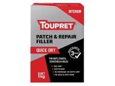 Image of Toupret Quick Dry Patch Repair Gaps Cracks Scratches Holes 1kg, 2kg, 5Kg