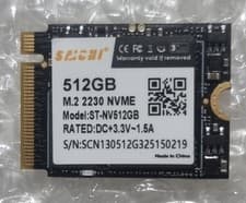 Image of KINGSPEC ST-NV512GB M.2 NVMe SSD 512GB 2230 Gen 3 Dell hp lenovo