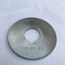 Image of Slitting Saw Summit Hss 3 X 0.110 X 1 Inch Bore
