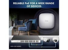 Image of D-Link DGS-1210-28P 24-Port PoE Gigabit Smart Managed Switch Brand New