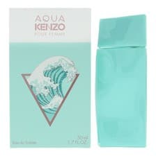 Image of Kenzo Aqua Kenzo Pour Femme Eau De Toilette 50ml Spray For Her - Damaged Box