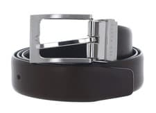 Image of Ted Baker belt Karmer Reversible Leather Belt W95 Brn-Choc