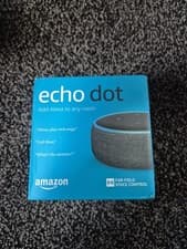 Image of Amazon Echo Dot (3rd Gen) Smart speaker with Alexa - Charcoal Fabric - Brand New