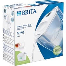 Image of Brita Aluna White Water Filter Jug 2.4L
