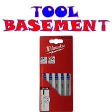 Image of Milwaukee 4932254063 Jigsaw Blades T118A Metal Traditional Cut x 5